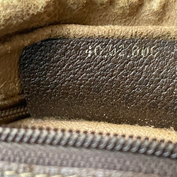 Authentic Vintage Gucci Boston Brown GG Coated Canvas Satchel - Picture 14 of 14